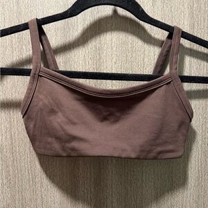 NWOT FORM Brown Sports Bra